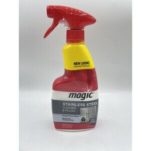 Magic Stainless Steel Cleaner & Polish 14 oz Spray Rare Discontinued Bs282